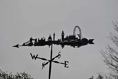 London Skyline weathervane